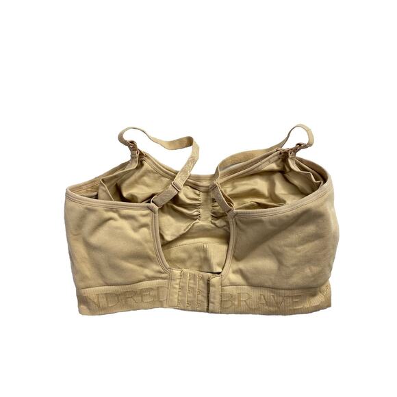 Kindred Bravely Sublime Nursing Bra Brand Busty Large Beige Nylon Spandex - Picture 2 of 4